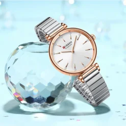 Curren 9081-L  Creative Steel Women's Bracelet Watch