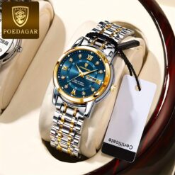 POEDAGAR 936. Fashion Luminous Quartz Watch For Men
