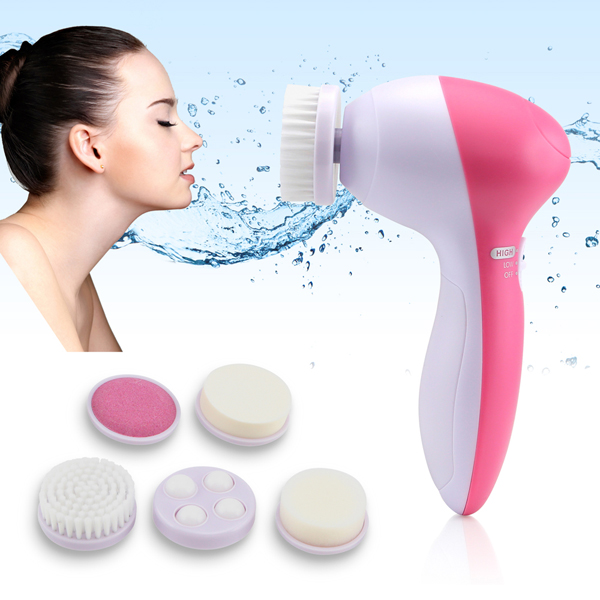 5 in 1 Beauty Massager – Pink