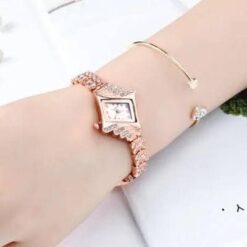 Women Watch Stainless Steel Magnetic Absorbing Analog Quartz