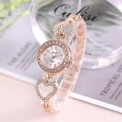 Women Watch Stainless Steel Magnetic Absorbing Analog Quartz