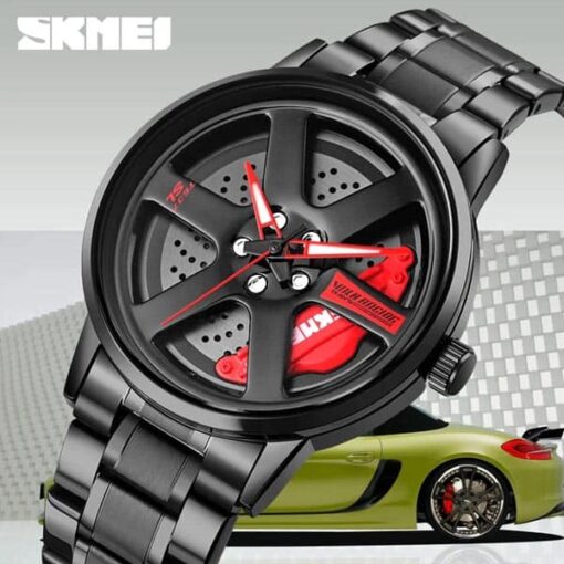 SKMEI -1787-0  Wheels Rolling Creative Watch - Image 2
