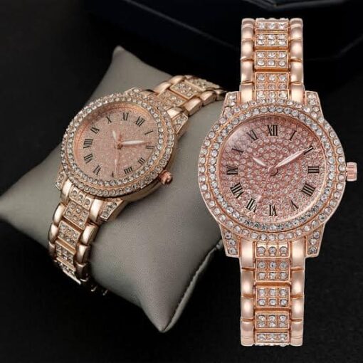 Diamond Women Watches Gold Watch Ladies - Image 4