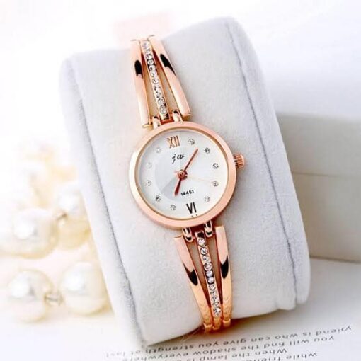 Jwc Women Watch Stainless Steel Magnetic Absorbing Analog Quartz - Image 2