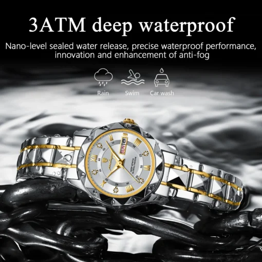 POEDAGAR 306M Luxury Quartz Watch - Image 2