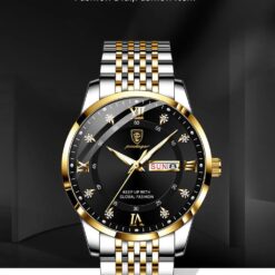 POEDAGAR 936 - Fashion Luminous Quartz Watch For Men